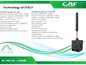 SC-445/SC-115SUB